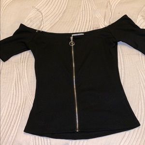 Charlotte Russe off the shoulder top